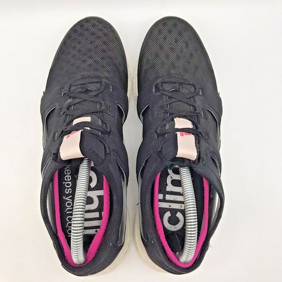 adidas Boost Climachill Sneakers Women's 8.5 Black Pink Low Running Shoes S74471 - Picture 5 of 13